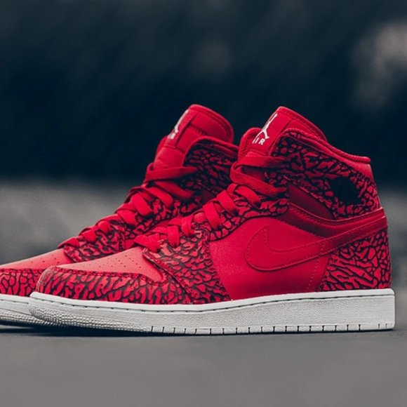 jordan retro elephant print